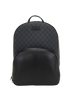 GG Backpack, &pound;750, Handbags, Black, Canvas/Leather, Front view